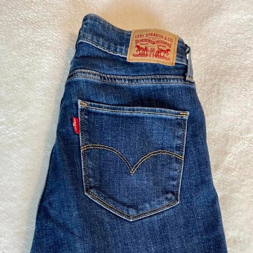 Levis high rise skinny 721